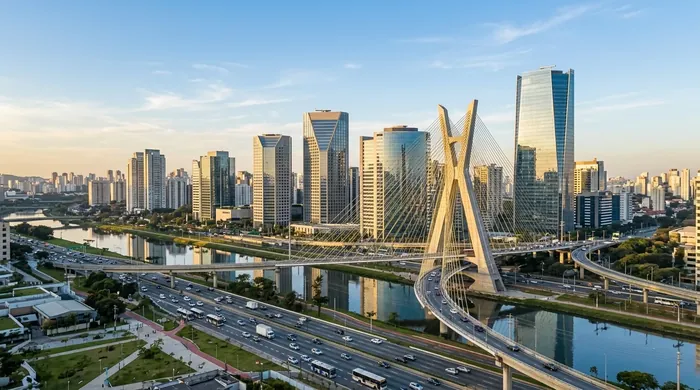 Eixo Faria Lima e Marginal Pinheiros a 13 minutos