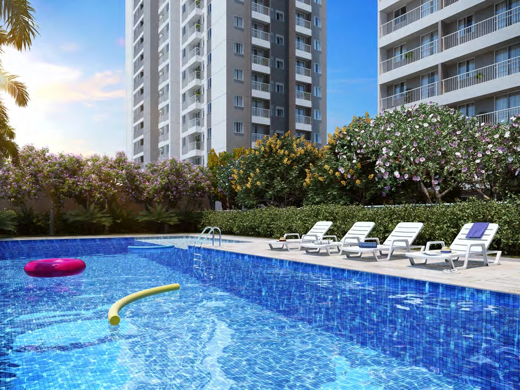 Piscina Adulto, Infantil e Solário